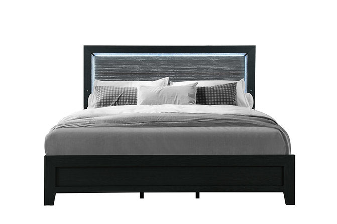 Reid-Black Bedroom Set - Royal Living Furniture