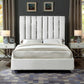 Bed White-IF 5622 - Royal Living Furniture