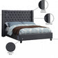 Bed Black-IF 5897 - Royal Living Furniture