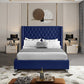 Bed Blue-IF 5891 - Royal Living Furniture