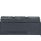 Sectional W/Reversible Chaise Grey Fabric - IF 9325 - Royal Living Furniture