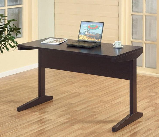 Espresso Desk with L-Shaped Legs - FE7005 - Royal Living Furniture