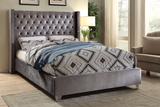 Bed Grey-IF 5890 - Royal Living Furniture