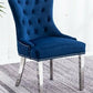Chair Blue - C 1252 - Royal Living Furniture