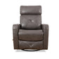 Recliner Chair Charcoal Leather - IF 6330 - Royal Living Furniture