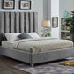 Bed Grey-IF 5620 - Royal Living Furniture