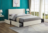 Bed Creme Beige-IF 5407 - Royal Living Furniture