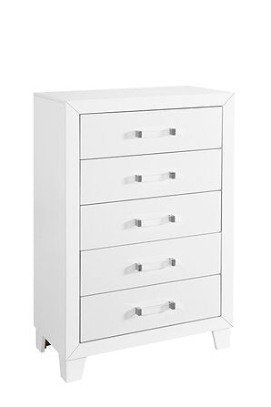 Lucia-White Bedroom Set - Royal Living Furniture