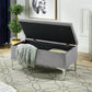 Stylish Velvet Storage Bench - IF-6255-6256-6257 - Royal Living Furniture