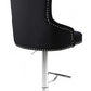 Grey Velvet Bar Stool - ST-6020-6021 - Royal Living Furniture