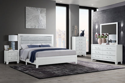 Lucia-White Bedroom Set - Royal Living Furniture