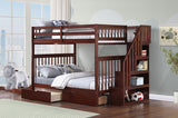 Bunk Bed Espresso-B 1855 - Royal Living Furniture