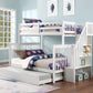 Bunk Bed White-B 1852 - Royal Living Furniture
