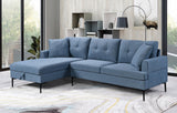 LHF Sectional Blue Fabric - IF 9065 - Royal Living Furniture