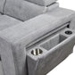 LHF Sofabed Sectional - IF 9080 - Royal Living Furniture