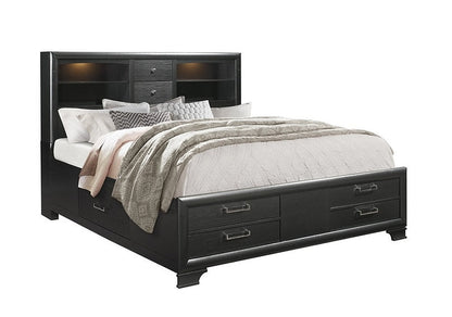 Ava 'Jordyn Grey' Bed - Royal Living Furniture