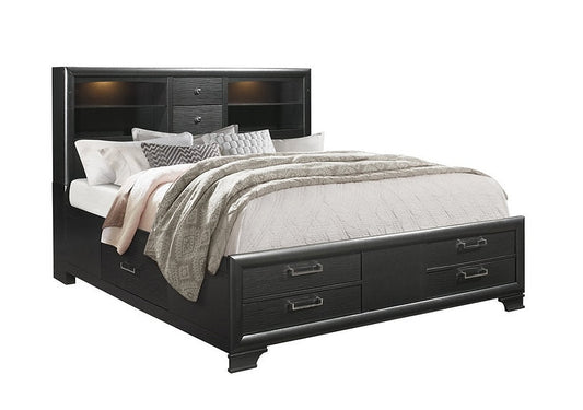 Ava 'Jordyn Grey' Bed - Royal Living Furniture