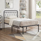 Bed Black-IF-152 - Royal Living Furniture