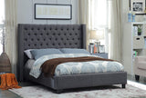 Bed Black-IF 5897 - Royal Living Furniture