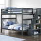 Bunk Bed Grey-B 1856 - Royal Living Furniture