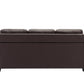 Sectional W/Reversible Chaise Black PU - IF 9355 - Royal Living Furniture