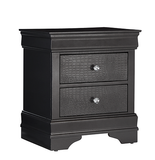 Pompei (Grey) Night Stand - Royal Living Furniture