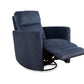 Recliner Chair Blue - IF 6340 - Royal Living Furniture