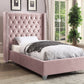 Bed Pink-IF 5895 - Royal Living Furniture