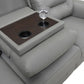 Sofa Set Recliner Grey Leather Match- IF 8141 - Royal Living Furniture