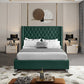 Bed Green-IF 5894 - Royal Living Furniture
