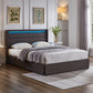 Bed Grey-IF 5343 - Royal Living Furniture