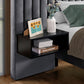 Bed Grey-IF 5560 - Royal Living Furniture