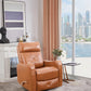 Recliner Chair Brown Leather - IF 6331 - Royal Living Furniture
