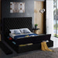 Bed Black-IF 5793 - Royal Living Furniture