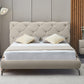 Bed Creme Beige-IF 5945 - Royal Living Furniture