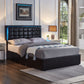 Bed Black-IF 5400 - Royal Living Furniture