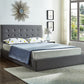 Bed Grey-IF 5445 - Royal Living Furniture