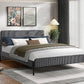 Bed Grey-IF 5587 - Royal Living Furniture