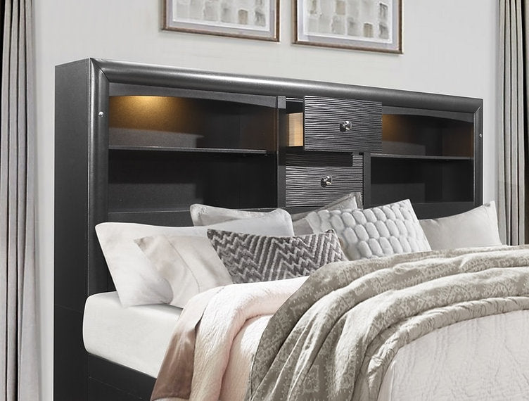 Ava 'Jordyn Grey' Bedroom Set - Royal Living Furniture