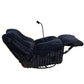 Recliner Chair with Cell Phone Holder - Blue IF 6306 - Royal Living Furniture