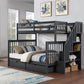 Bunk Bed Grey-B 1851 - Royal Living Furniture