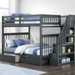 Bunk Bed Grey-B 1856 - Royal Living Furniture