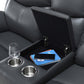 Sofa Set Recliner Grey Leather Match- IF 8121 - Royal Living Furniture