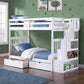 Bunk Bed White -B 1847 - Royal Living Furniture