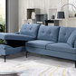 LHF Sectional Blue Fabric - IF 9065 - Royal Living Furniture