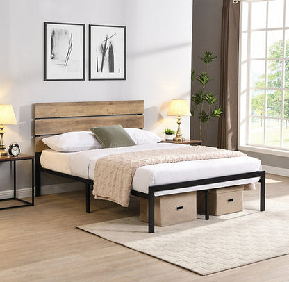 Wood Grain Bed - IF 5247 - Royal Living Furniture