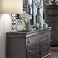 Pompei (Grey) Dresser & Mirror - Royal Living Furniture