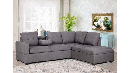 Mia Sectional Sofa - L3745 - Royal Living Furniture